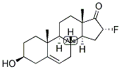 5-ANDROSTEN-16-ALPHA-FLUORO-3-BETA-OL-17-ONE Struktur