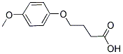 4-(4-METHOXYPHENOXY)BUTANOIC ACID Struktur