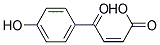 (Z)-4-(4-HYDROXYPHENYL)-4-OXO-2-BUTENOIC ACID Struktur