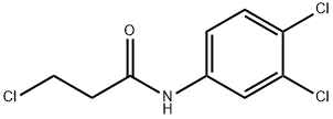 3-CHLORO-N-(3,4-DICHLORO-PHENYL)-PROPIONAMIDE Struktur