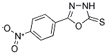 5-(4-NITROPHENYL)-1,3,4-OXADIAZOLE-2(3H)-THIONE Struktur