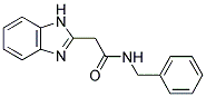 2-(1H-BENZOIMIDAZOL-2-YL)-N-BENZYL-ACETAMIDE Struktur