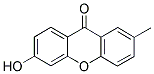 6-HYDROXY-2-METHYL-9H-9-XANTHENONE Struktur