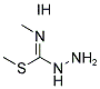 [HYDRAZINO(METHYLTHIO)METHYLIDENE](METHYL)AMMONIUM IODIDE Struktur