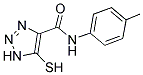 5-MERCAPTO-N-(4-METHYLPHENYL)-1H-1,2,3-TRIAZOLE-4-CARBOXAMIDE Struktur