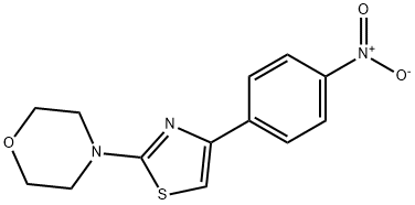 4-[4-(4-NITROPHENYL)-1,3-THIAZOL-2-YL]MORPHOLINE Struktur