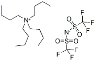 TETRABUTYLAMMONIUM BIS(TRIFLUOROMETHYLSULFONYL)IMIDE Struktur