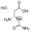 'L-BETA-HOMOASPARAGINE' HYDROCHLORIDE Struktur