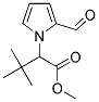 METHYL 2-(2-FORMYL-1H-PYRROL-1-YL)-3,3-DIMETHYLBUTANOATE Struktur