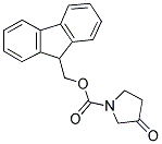 1-N-FMOC-3-PYRROLIDINONE Struktur