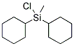 DICYCLOHEXYLMETHYLCHLOROSILANE Struktur