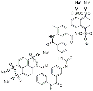 SURAMIN-3H(G) SODIUM SALT Struktur