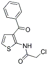 N-(3-BENZOYLTHIEN-2-YL)-2-CHLOROACETAMIDE Struktur