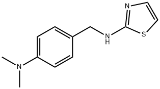 (4-DIMETHYLAMINO-BENZYL)-THIAZOL-2-YL-AMINE Struktur