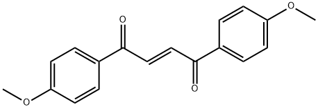 (E)-1,4-BIS(4-METHOXYPHENYL)-2-BUTENE-1,4-DIONE Structure