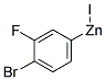 4-BROMO-3-FLUOROPHENYLZINC IODIDE Struktur