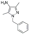 1-BENZYL-3,5-DIMETHYL-1H-PYRAZOL-4-YLAMINE Struktur