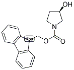 (R)-(-)-1-FMOC-3-PYRROLIDINOL Struktur