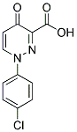 1-(4-CHLOROPHENYL)-4-OXO-1,4-DIHYDRO-3-PYRIDAZINECARBOXYLIC ACID Struktur