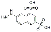 7-HYDRAZINO-NAPHTHALENE-1,3-DISULPHONIC ACID Struktur