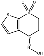 2,3-DIHYDRO-1LAMBDA6-THIENO[2,3-B]THIOPYRAN-1,1,4-TRIONE 4-OXIME Struktur