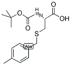 L-CYSTEINE-N-T-BOC, S-P-METHYLBENZYL (15N) Struktur