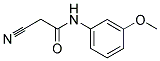 2-CYANO-N-(3-METHOXY-PHENYL)-ACETAMIDE Struktur