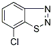 7-CHLOROBENZO-1,2,3-THIADAZOLE Struktur