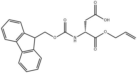 FMOC-D-ASP-OALL Struktur