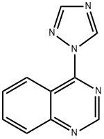 4-(1H-1,2,4-TRIAZOL-1-YL)QUINAZOLINE Struktur