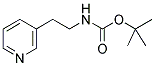 3-(2-BOCAMINOETHYL)PYRIDINE Struktur