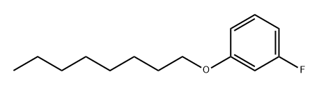 1-(3'-FLUOROPHENOXY)OCTANE Struktur