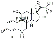 DEXAMETHASONE-4,6ALPHA,21,21-D4 Struktur