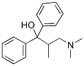 3-(DIMETHYLAMINO)-2-METHYL-1,1-DIPHENYLPROPAN-1-OL Struktur