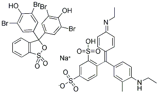 BROMOPHENOL BLUE-XYLENECYANOL Struktur