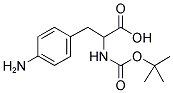 BOC-DL-4-AMINOPHENYLALANINE Struktur