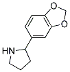 2-BENZO[1,3]DIOXOL-5-YL-PYRROLIDINE Struktur