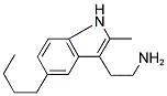 2-(5-BUTYL-2-METHYL-1H-INDOL-3-YL)-ETHYLAMINE Struktur