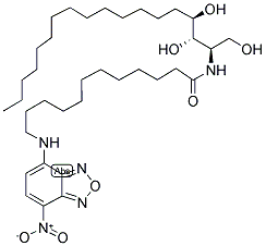 N-[12-[(7-NITRO-2-1,3-BENZOXADIAZOL-4-YL)AMINO]DODECANOYL]-PHYTOSPHINGOSINE Struktur