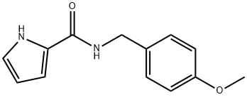 1H-PYRROLE-2-CARBOXYLIC ACID 4-METHOXY-BENZYLAMIDE Struktur