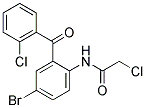 N-[4-BROMO-2-(2-CHLOROBENZOYL)PHENYL]-2-CHLOROACETAMIDE Struktur