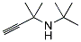 N-TERT-BUTYL-1,1-DIMETHYLPROPARGYLAMINE Struktur