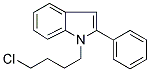 1-(4-CHLOROBUTYL)-2-PHENYL-1H-INDOLE Struktur