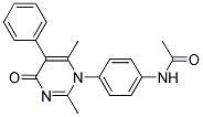 N-[4-(2,6-DIMETHYL-4-OXO-5-PHENYLPYRIMIDIN-1(4H)-YL)PHENYL]ACETAMIDE Struktur