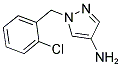 1-(2-CHLORO-BENZYL)-1H-PYRAZOL-4-YLAMINE Struktur