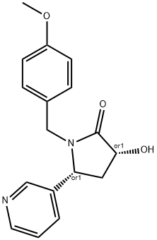 CIS-1-(4-メトキシベンジル)-3-ヒドロキシ-5-(3-ピリジル)-2-ピロリジノン price.