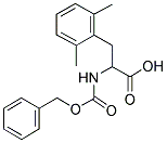 N-ALPHA-CARBOBENZOXY-DL-(2,6-DIMETHYL)PHENYLALANINE Struktur