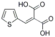 2-(2-THIENYLMETHYLENE)MALONIC ACID Struktur