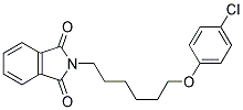 N-(6-(4-CHLOROPHENOXY)HEXYL)PHTHALIMIDE Struktur