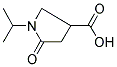 1-ISOPROPYL-5-OXO-PYRROLIDINE-3-CARBOXYLIC ACID Struktur